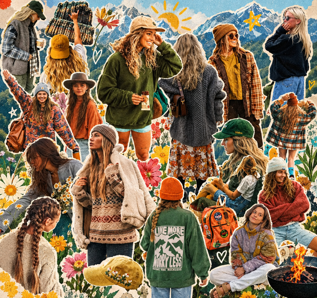 Granola Girl collage